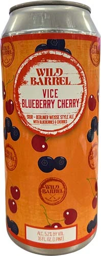 Wild Barrel Vice Blueberry Cherry 4pk